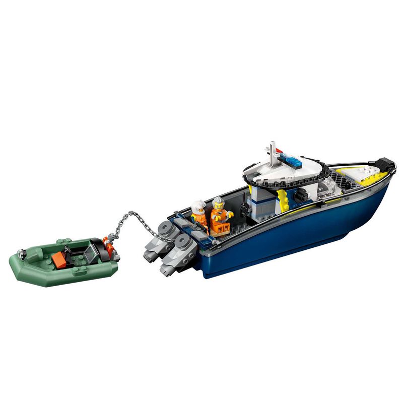 LEGO City Police Boat Chase image number 2