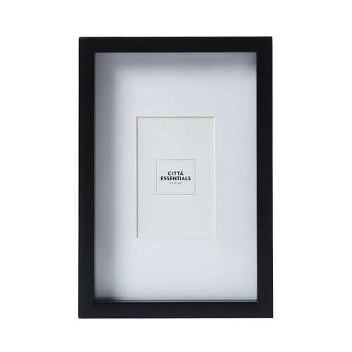 Città Edge Frame Black Photo 4x6 22.8x28cmh