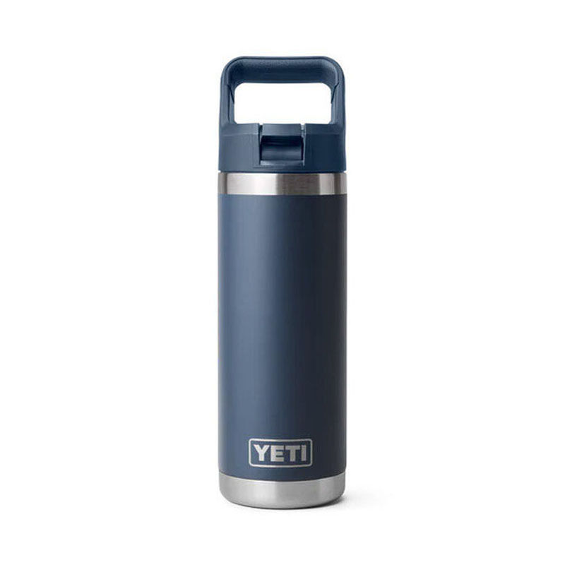 YETI Rambler&reg; 18oz (530ml) Insulated Water Bottle with Colour-Matched Straw image number 0