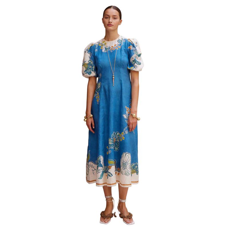 ALÉMAIS Luda Midi Dress image number 0