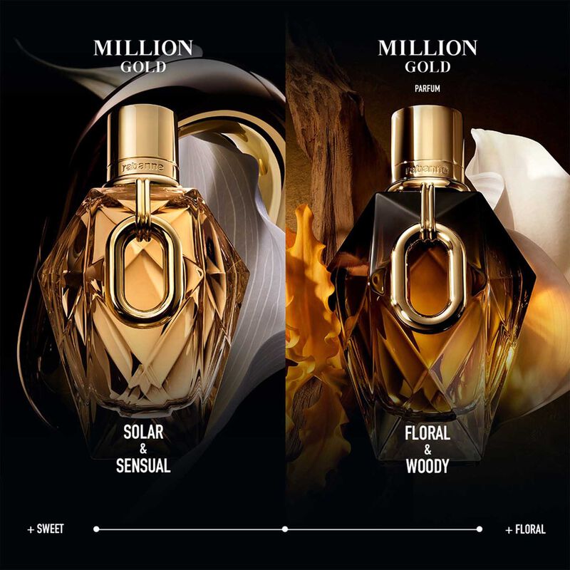 Rabanne Million Gold For Her Parfum EDP 30ml Refillable image number 3