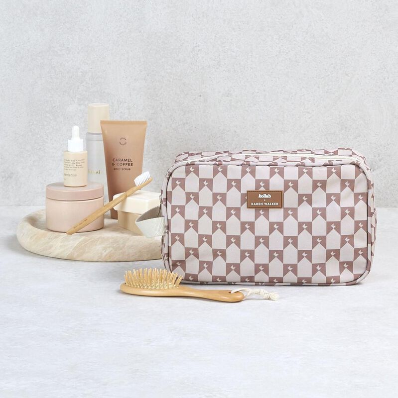 Kollab x Karen Walker Travel Bag - Checkerboard Print image number 2