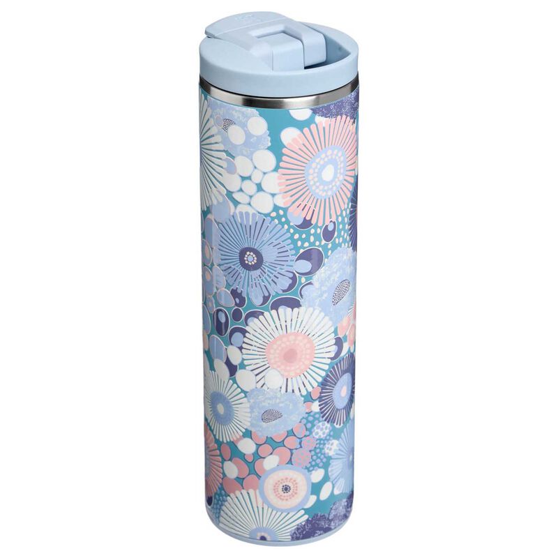 Stanley The Transit Flip Top Mug 16oz Blue Dream Wildflower image number 1