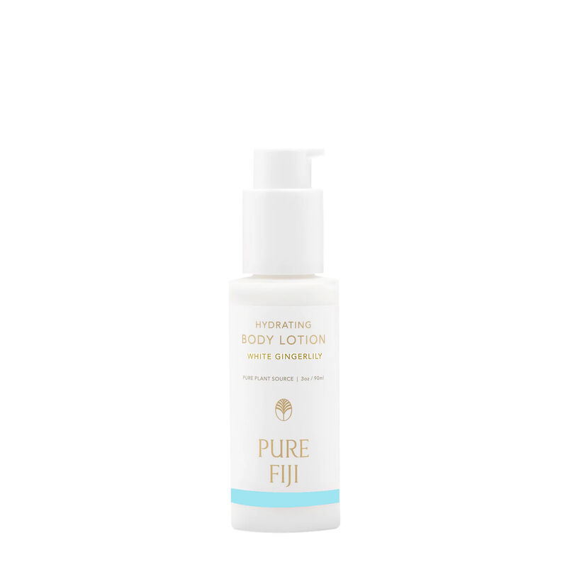 Pure Fiji Hydrating Body Lotion 90ml - White Gingerlily image number 0