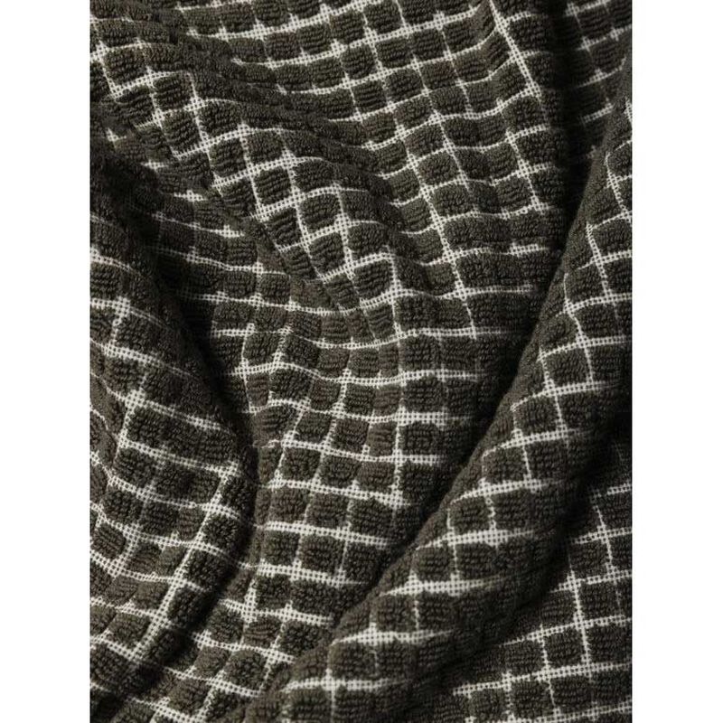 Citt&agrave; Nero Cotton Face Cloth Ivy/Cream 35x35cm image number 1