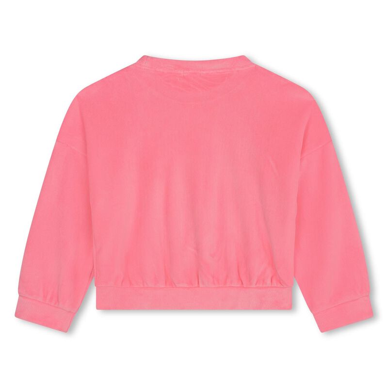 Billieblush Velvet Sweatshirt 3Y - 6Y image number 3