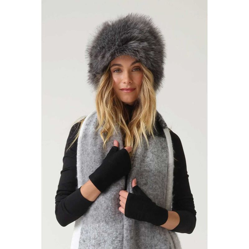 Morgan & Taylor Fleur Wool Blend Fingerless Gloves image number 1