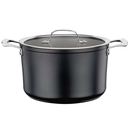 Meridian High Casserole 24cm With Glass Lid