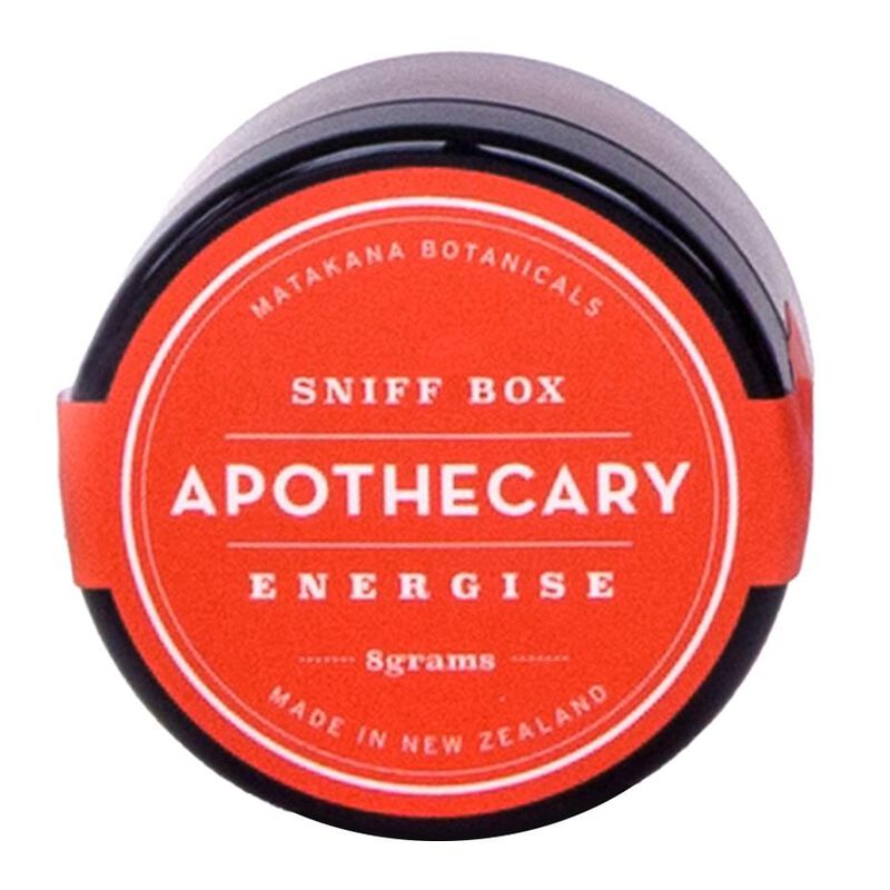 Apothecary Energise Sniff Box 8g image number 1