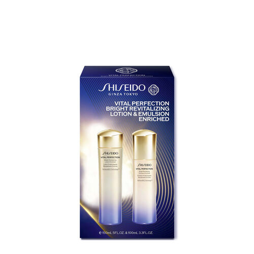 Shiseido Vital Perfection Lotion & Emulsion Enriched Gift Set Xmas 2025