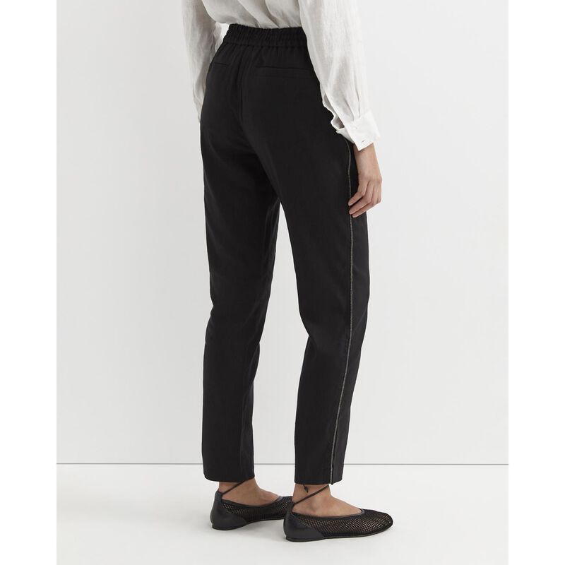 Sportscraft Rosa Bead Trim Linen Pant image number 1