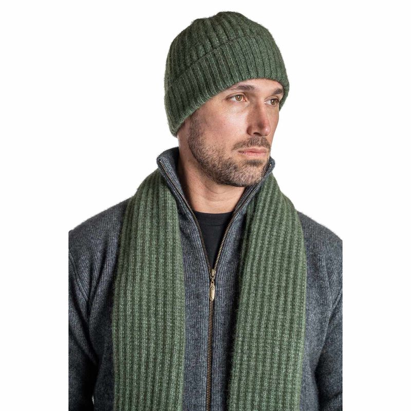 Koru Ribbed Beanie image number 3