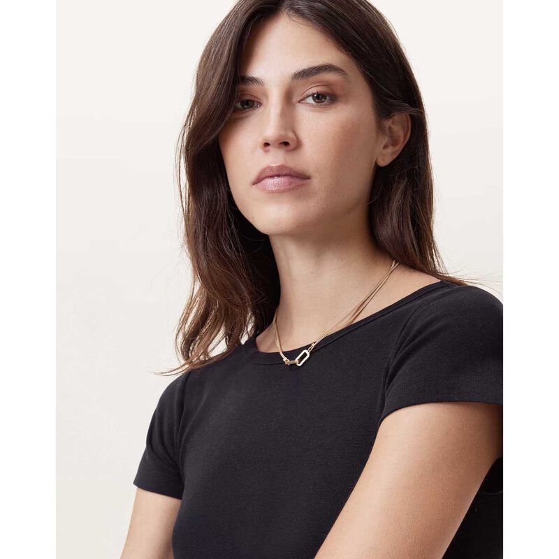AllSaints Katarina Short Sleeve Slim Fit Maxi Dress image number 2
