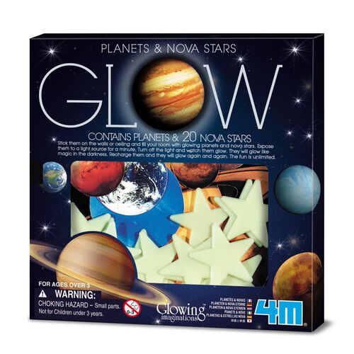 Voodle Glow Planets & 20 Nova Stars