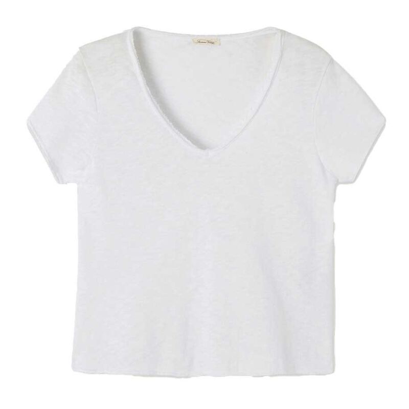American Vintage Straight V-Neck T-Shirt image number 2