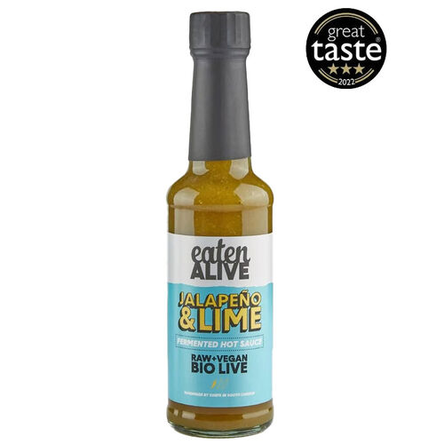 Eaten Alive Jalapeno And Lime Fermented Hot Sauce 150ml