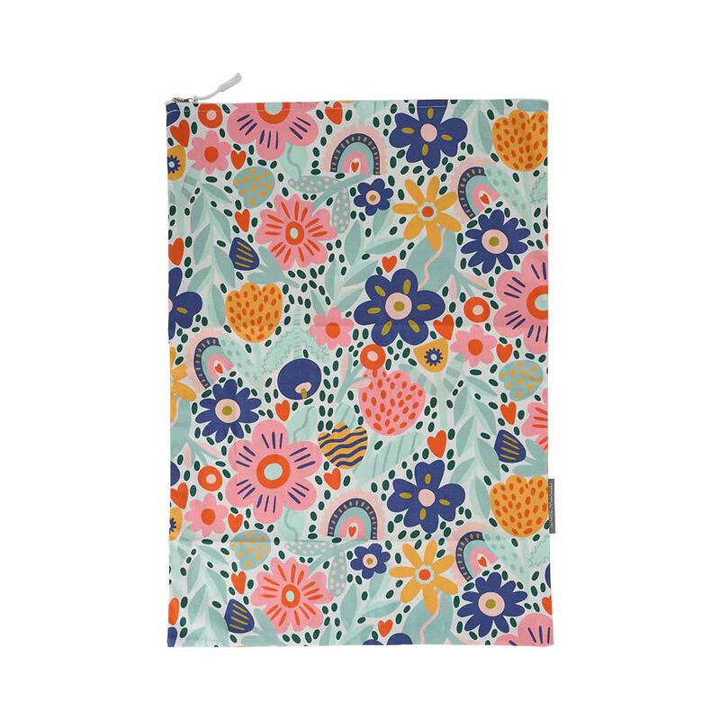 Annabel Trends Cotton Laundry Bag - Garden Love image number 1