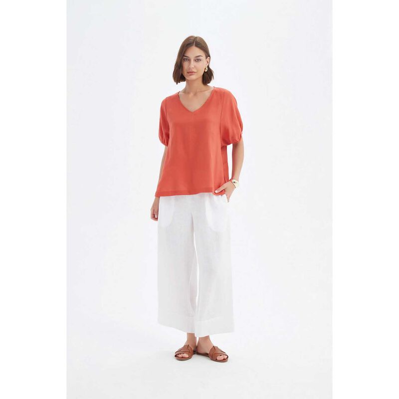 TIRELLI Bishop Sleeve Top image number 5