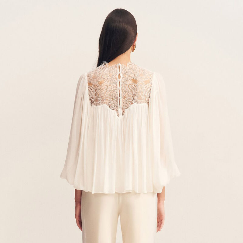Shona Joy Emory Lace Blouse image number 1
