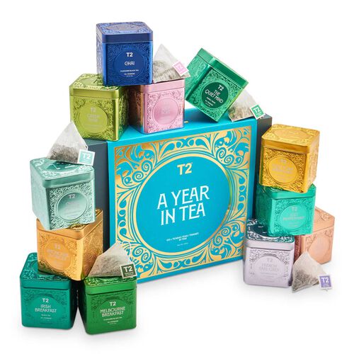 T2 A Year in Tea Tea Bag Gift Pack