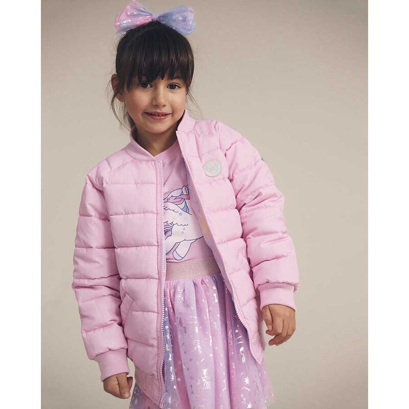 Huxbaby Cosmic Unicorn Reversible Bomber 3-5Y image number 3
