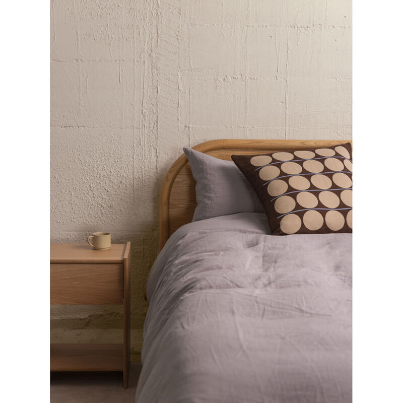 Citt&agrave; Abacus Cushion Cover Chocolate/Wheat 55x55cm image number 1