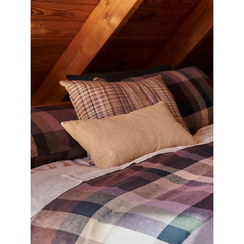 Città Chambray Linen Fitted Sheet Oatmeal Queen 152x203x40cm image number 2