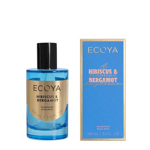 ECOYA Fragranced Room Spray Hibiscus & Bergamot 100ml