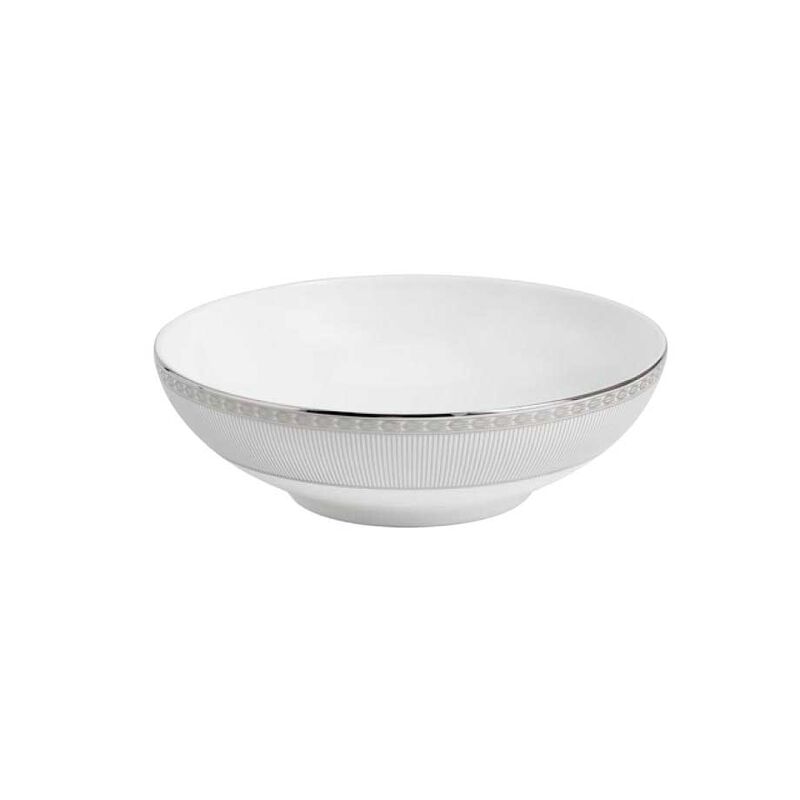Wedgwood Silver Tonquin Cereal Bowl 18cm image number 0