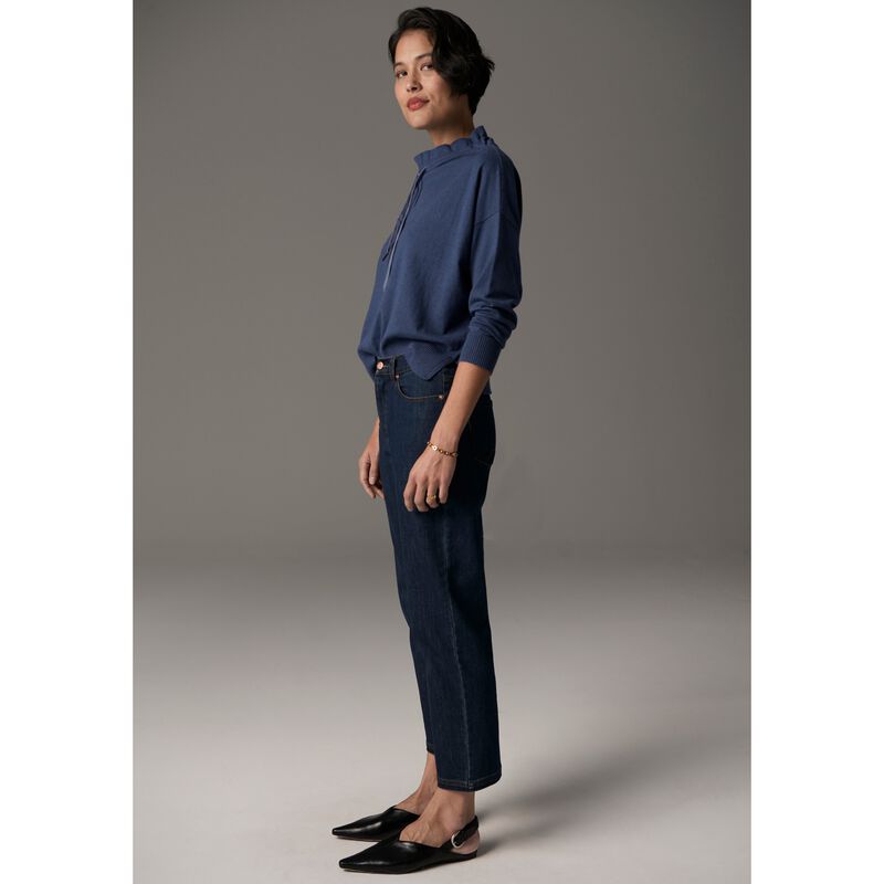 POL Beech Drawcord Knit Top image number 2
