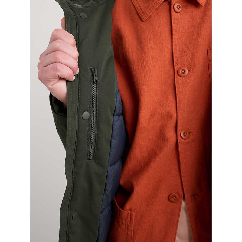 Seasalt Cornwall Gybe Coat Woodland image number 3