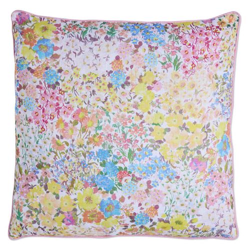 Kip&Co Forever Floral Butter Upholstery Cushion
