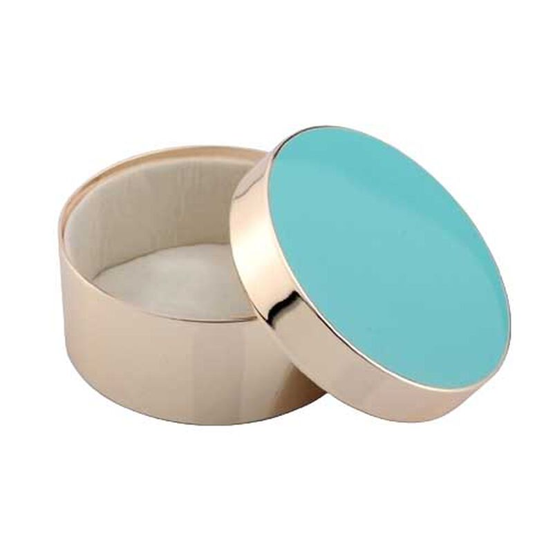 Addison Ross Blue & Gold Trinket Box 3" image number 0