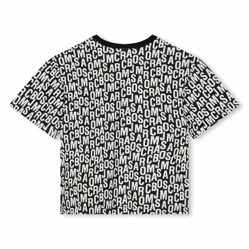 MARC JACOBS Jumbled Logo Aop T-Shirt 3Y - 6Y image number 1