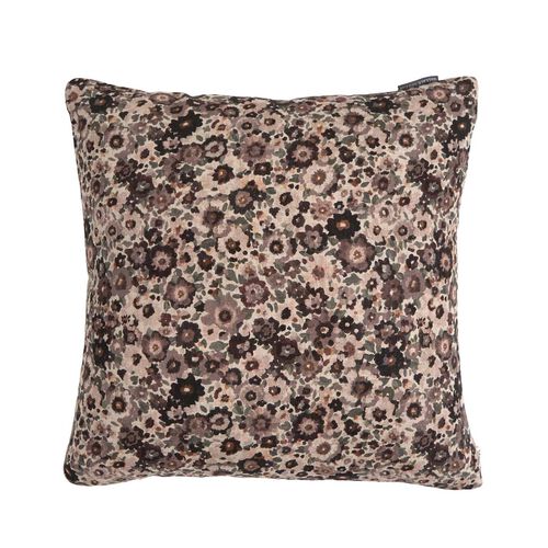 Wallace Cotton Zinnia Square Cushion Cover