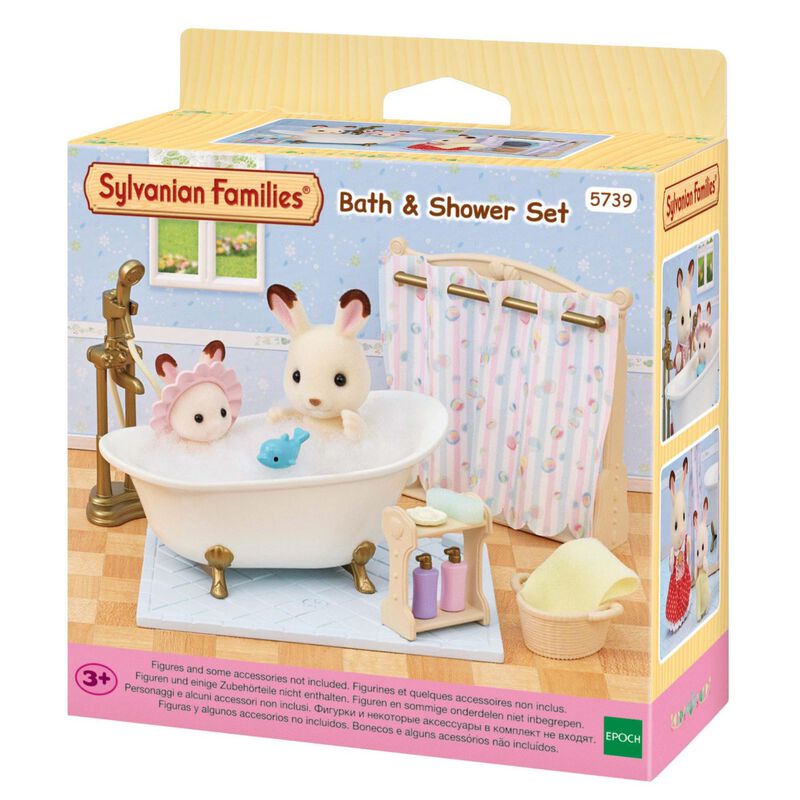 Sylvanian Families Bath & Shower Set image number 0