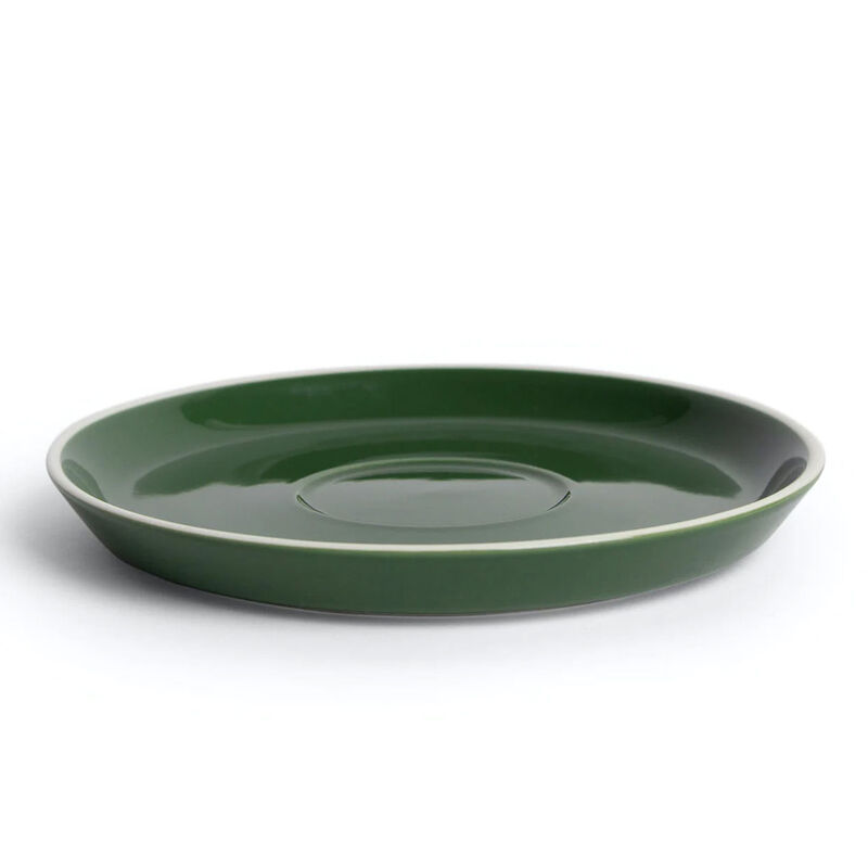 Acme Medium Roman Saucer Kawakawa Dark Green 15cm image number 0
