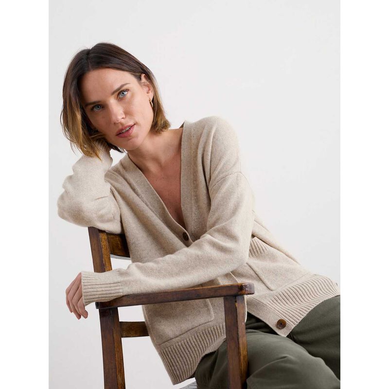 Seasalt Cornwall Senara Cardigan Aran image number 3