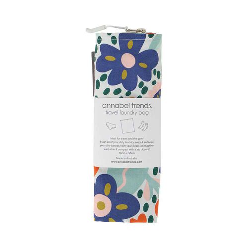 Annabel Trends Cotton Laundry Bag - Garden Love