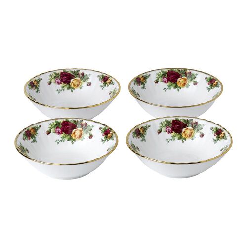 Royal Albert Old Country Roses Bowls Set of 4