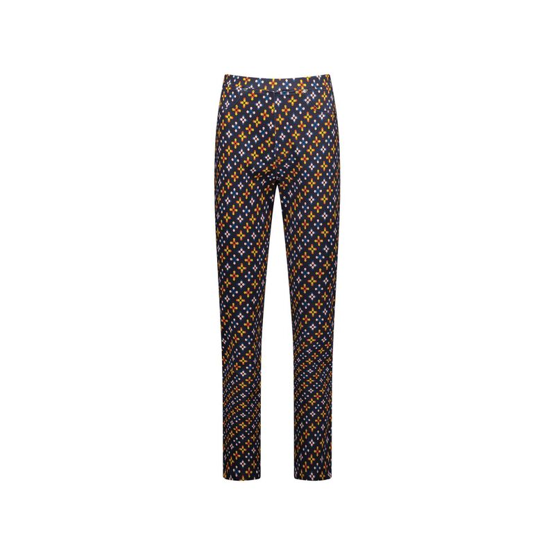 Vassalli Slim Leg Full Length Printed Pull On image number 2