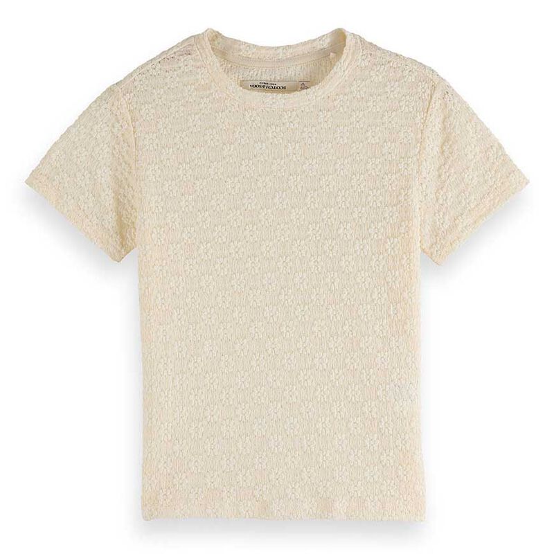 Scotch & Soda Open Structure Slim Fit T-Shirt image number 2