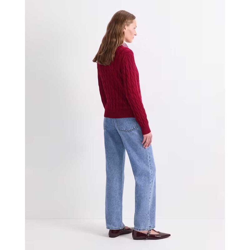 Sportscraft Chunky Cable Sweater image number 13