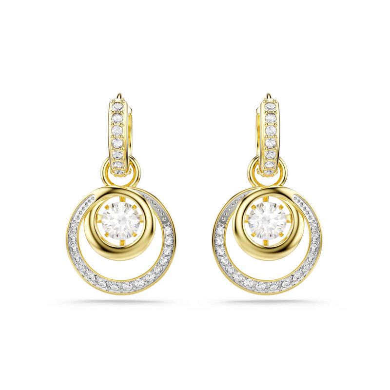 Swarovski Hyperbola Drop Earrings image number 3