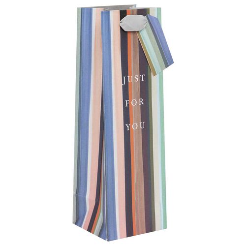 Image Gallery Brush Strokes Bottle Gift Bag
