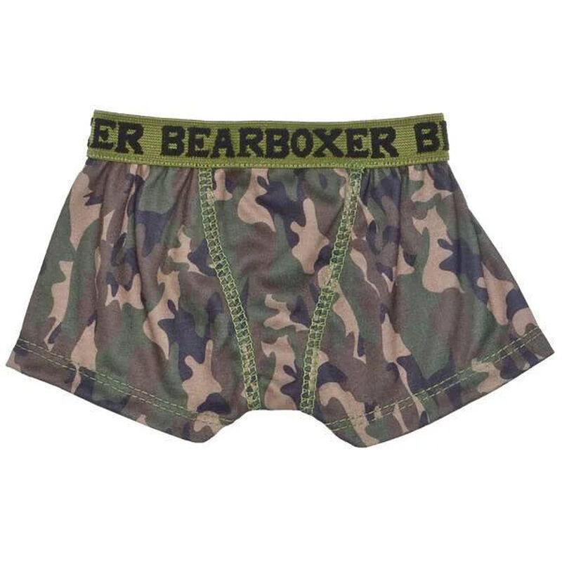 Build A Bear Bottom - Camo Bear Boxers image number 0