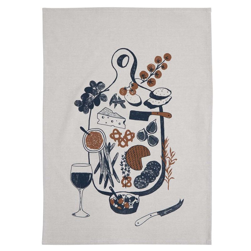 Wallace Cotton Antipasto Tea Towel Set image number 1