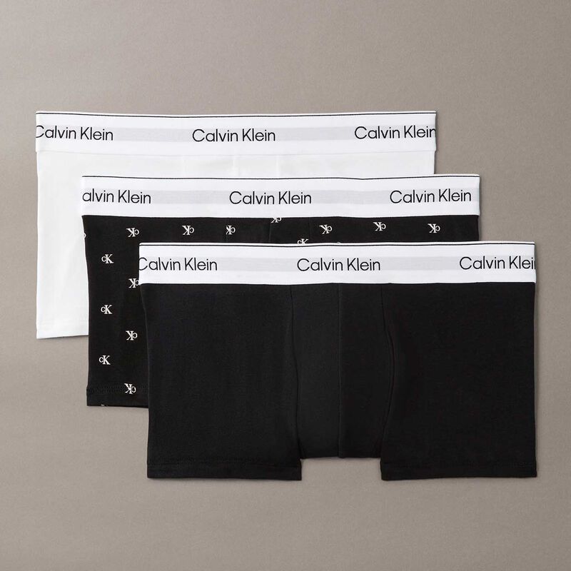 Calvin Klein Icon Cotton Stretch Low Rise Trunks - 3 Pack image number 1