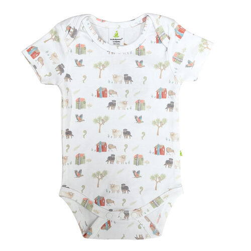 HRB Jacobi Farm Muster Short Sleeve Bodysuit