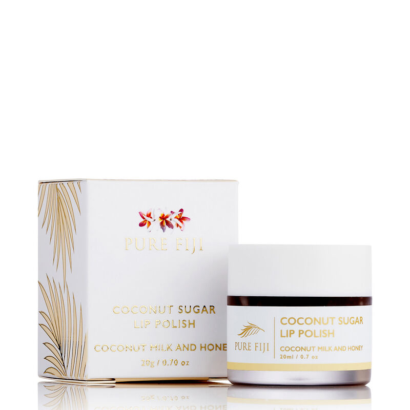 Pure Fiji Coconut Sugar Lip Polish - Milk & Honey image number 1